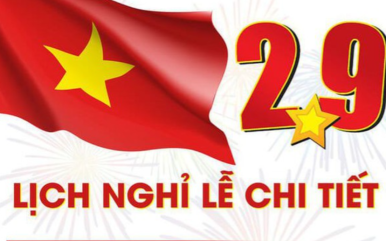 Lịch NGHỈ LỄ QUỐC KHÁNH 2024