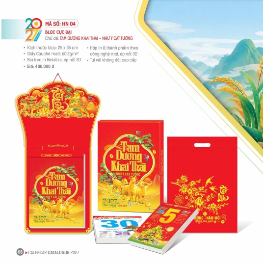 LỊCH TAM DƯƠNG KHAI THÁI