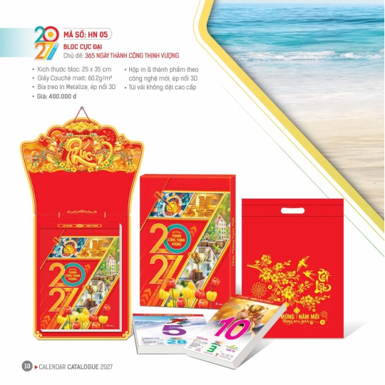 LỊCH 365 NGÀY THÀNH CÔNG THỊNH VƯỢNG