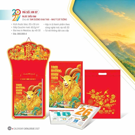 Lịch Tam Dương Khai Thái