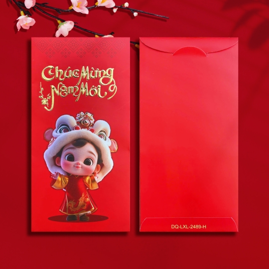 Bao lì xì DQ-LXL-2489 H