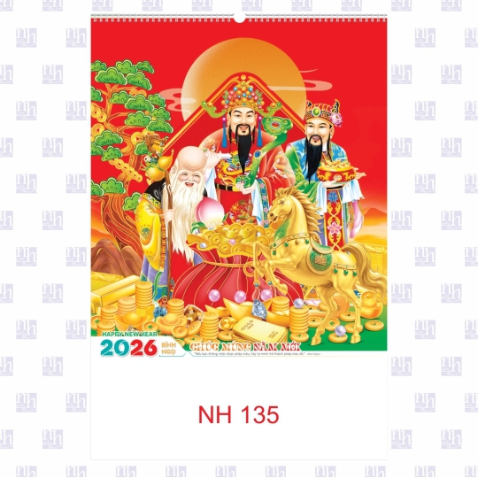 Lịch Bính Ngọ 2026 NH135