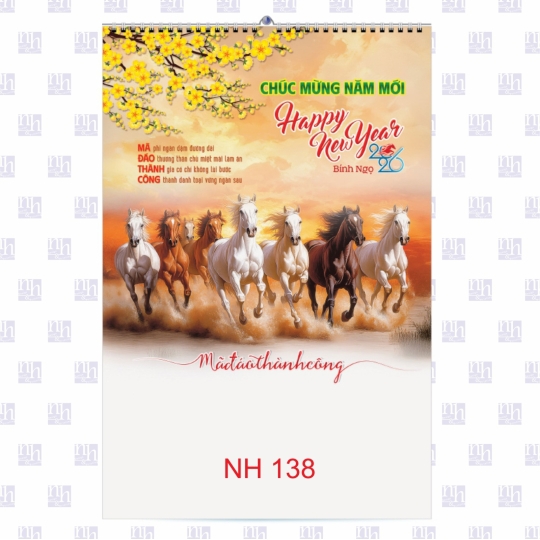Lịch Bính Ngọ 2026 NH138