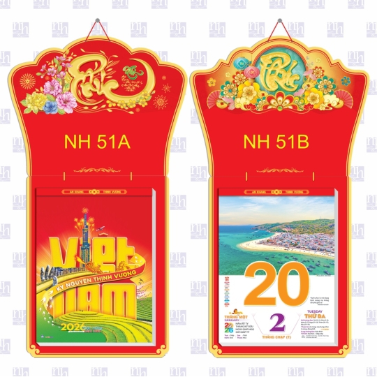 Lịch Bính Ngọ 2026 NH51