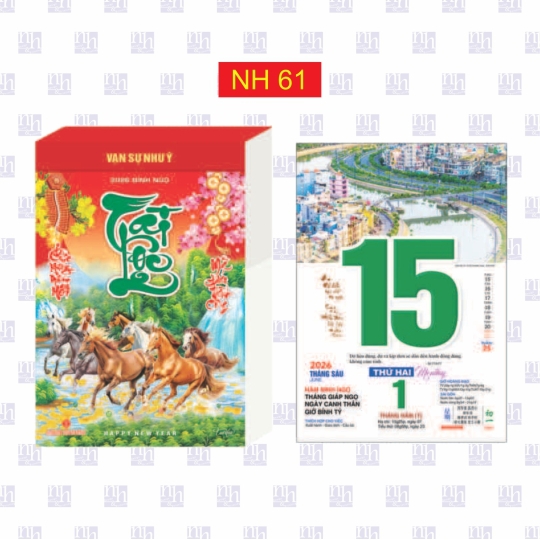 Lịch Bính Ngọ 2026 NH61