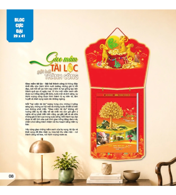 LỊCH GIEO MẦM TÀI LỘC GẶT HÁI THÀNH CÔNG