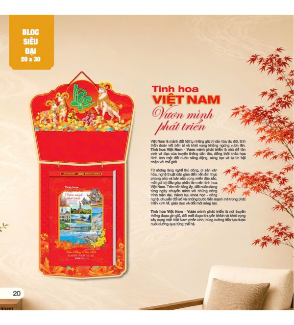LỊCH TINH HOA VIỆT NAM