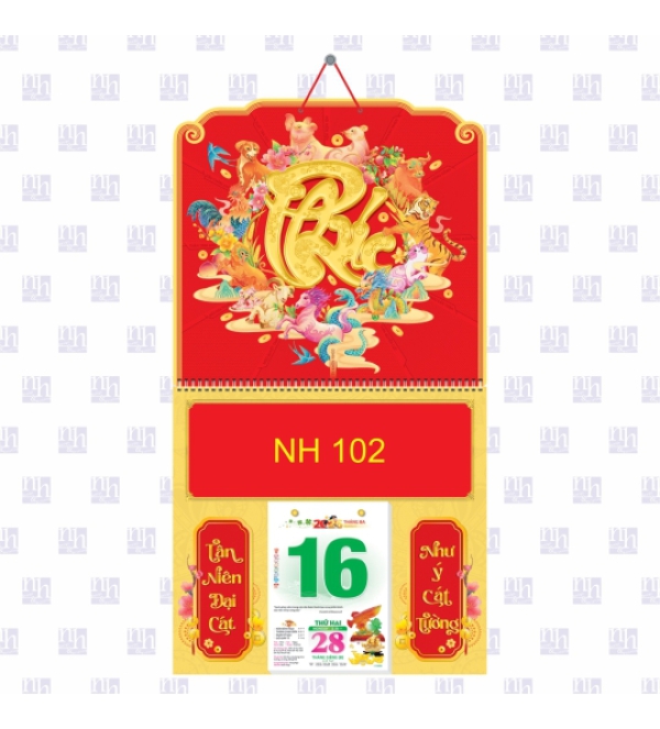 Lịch Bính Ngọ 2026 NH102