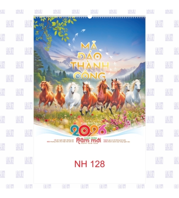 Lịch Bính Ngọ 2026 NH128