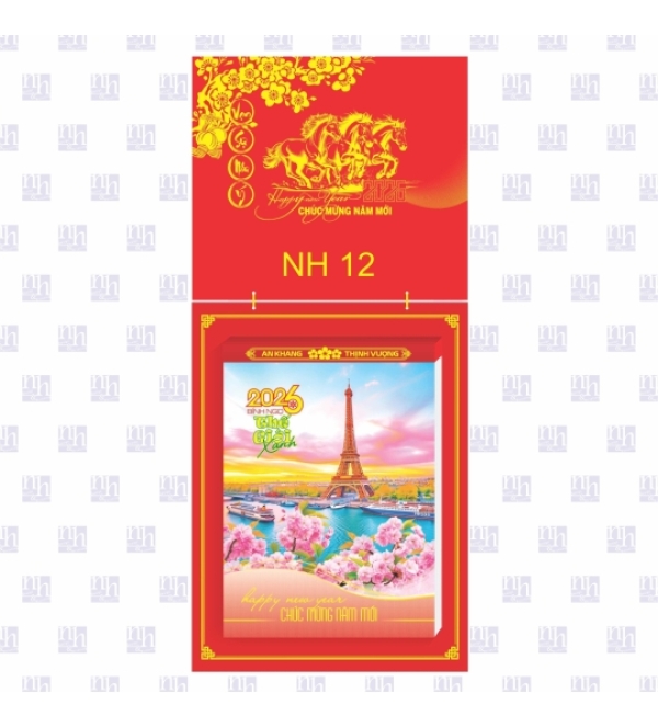 Lịch Bính Ngọ 2026 NH12