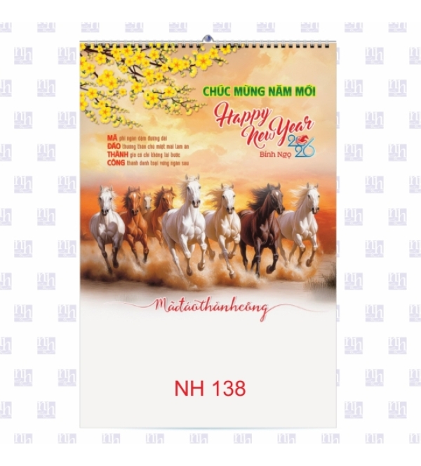 Lịch Bính Ngọ 2026 NH138