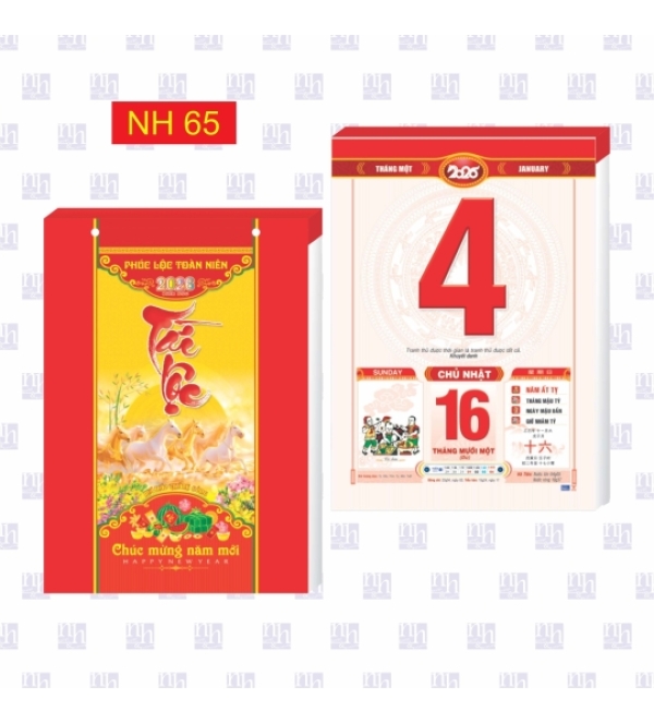 Lịch Bính Ngọ 2026 NH65
